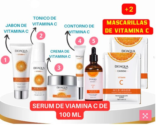 Kit BioAqua Rutina Antioxidante Vitamina C