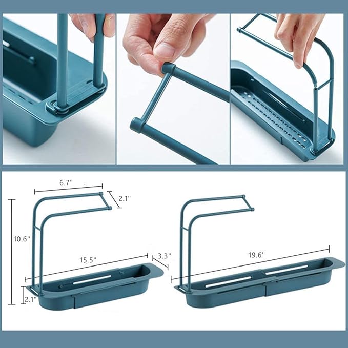 Combo Sella Fácil™ - Set de 7 Potes Herméticos + Regalo Exclusivo: Soporte Multiusos de Lavaplatos