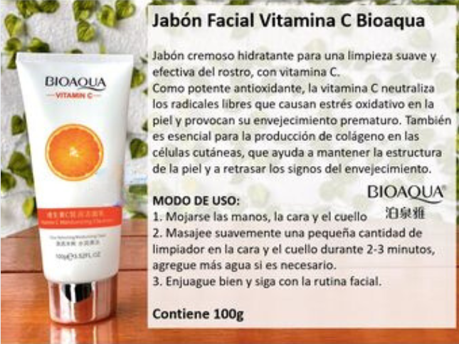 Kit BioAqua Rutina Antioxidante Vitamina C