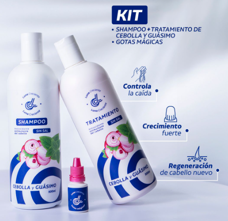 Kit Anti-caída e Hidratación Extrema Luna Creciente