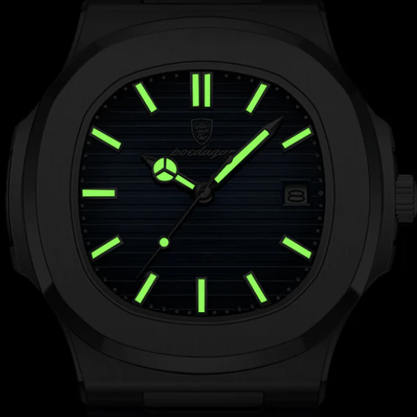 Poedagar Titanium™ - Reloj Masculino de Lujo