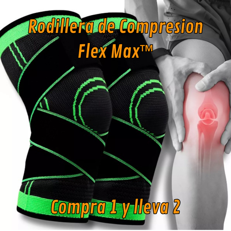 Rodillera de Compresion Flex Max™ - Compra 1 y lleva 2 ✨